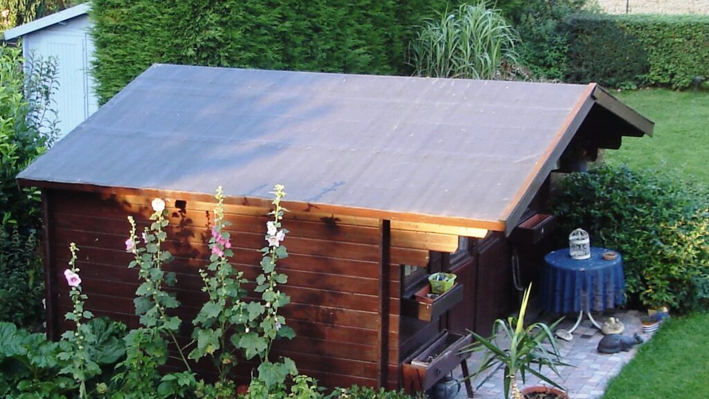 EPDM Firestone Rubber Roofing on Shed